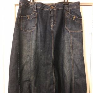 Denim Skirt